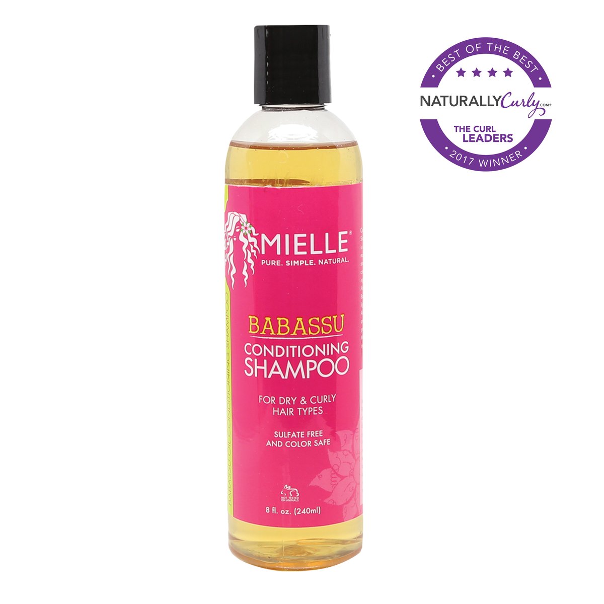 MIELLE BABASSU COND SHAMPOO  8Z