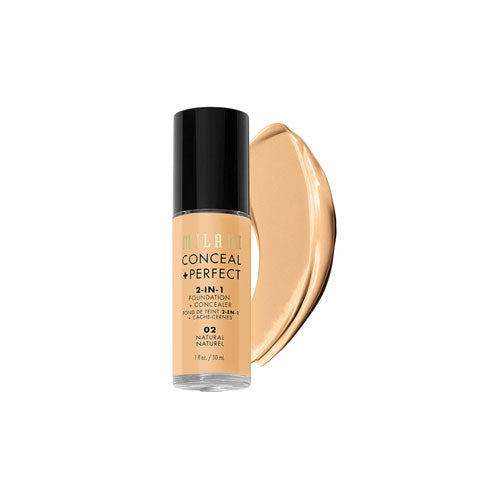 Milani Conceal + Perfect 2-in-1 Foundation + Concealer Natural