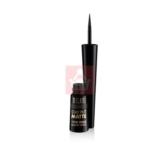 Milani Stay Put Matte Liquid Eyeliner Black Waterproof