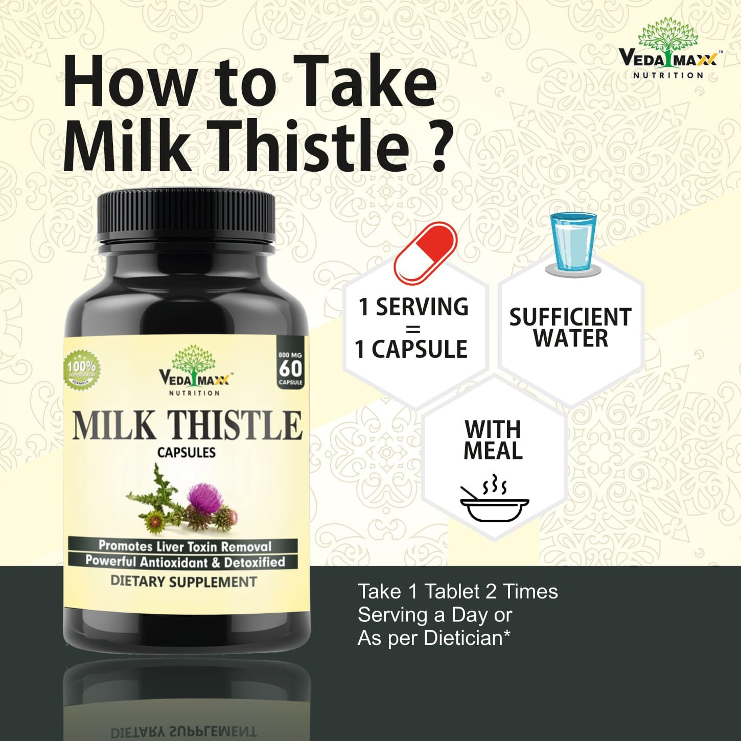 MILK THISTLE VEGI CAPSULE 60CT 21ST CENT