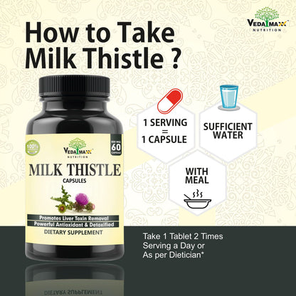 MILK THISTLE VEGI CAPSULE 60CT 21ST CENT