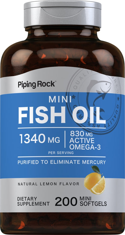 NAT TRU MINI FISH OIL 1340 MG SGC 100