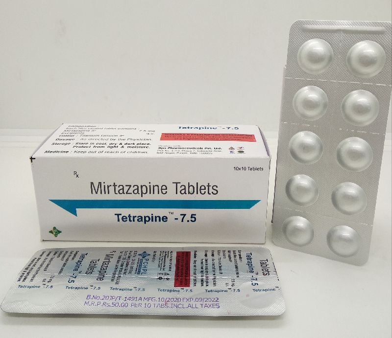 MIRTAZAPINE TB 7.5MG 500