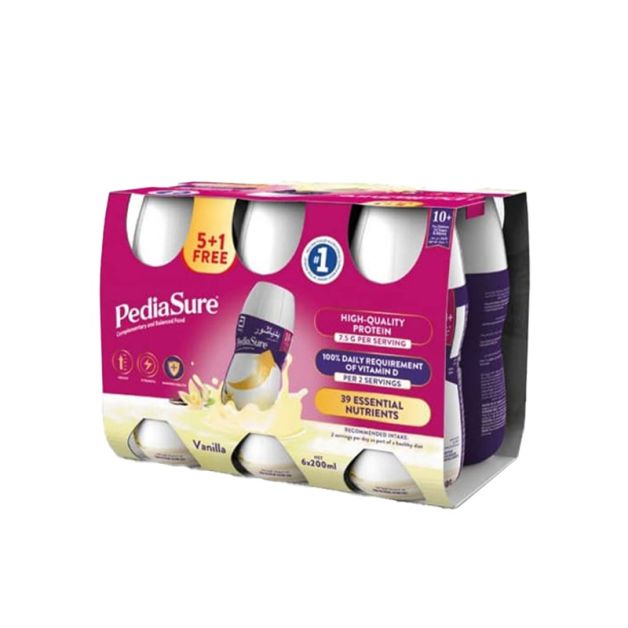 PEDIASURE LQ 6X237ML VAN RPB