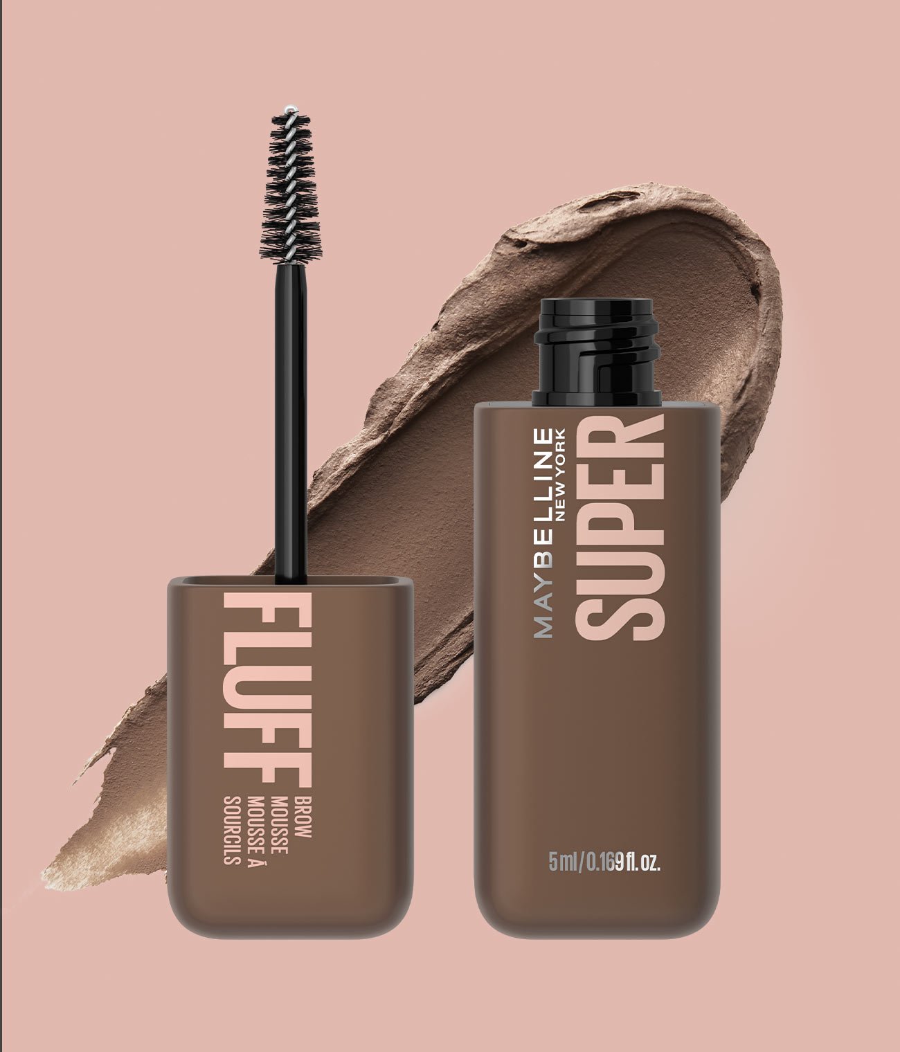 MAYBELLINE New York Lash Sensational Luscious Washable Mascara, 702 Very Black, 0.32 oz