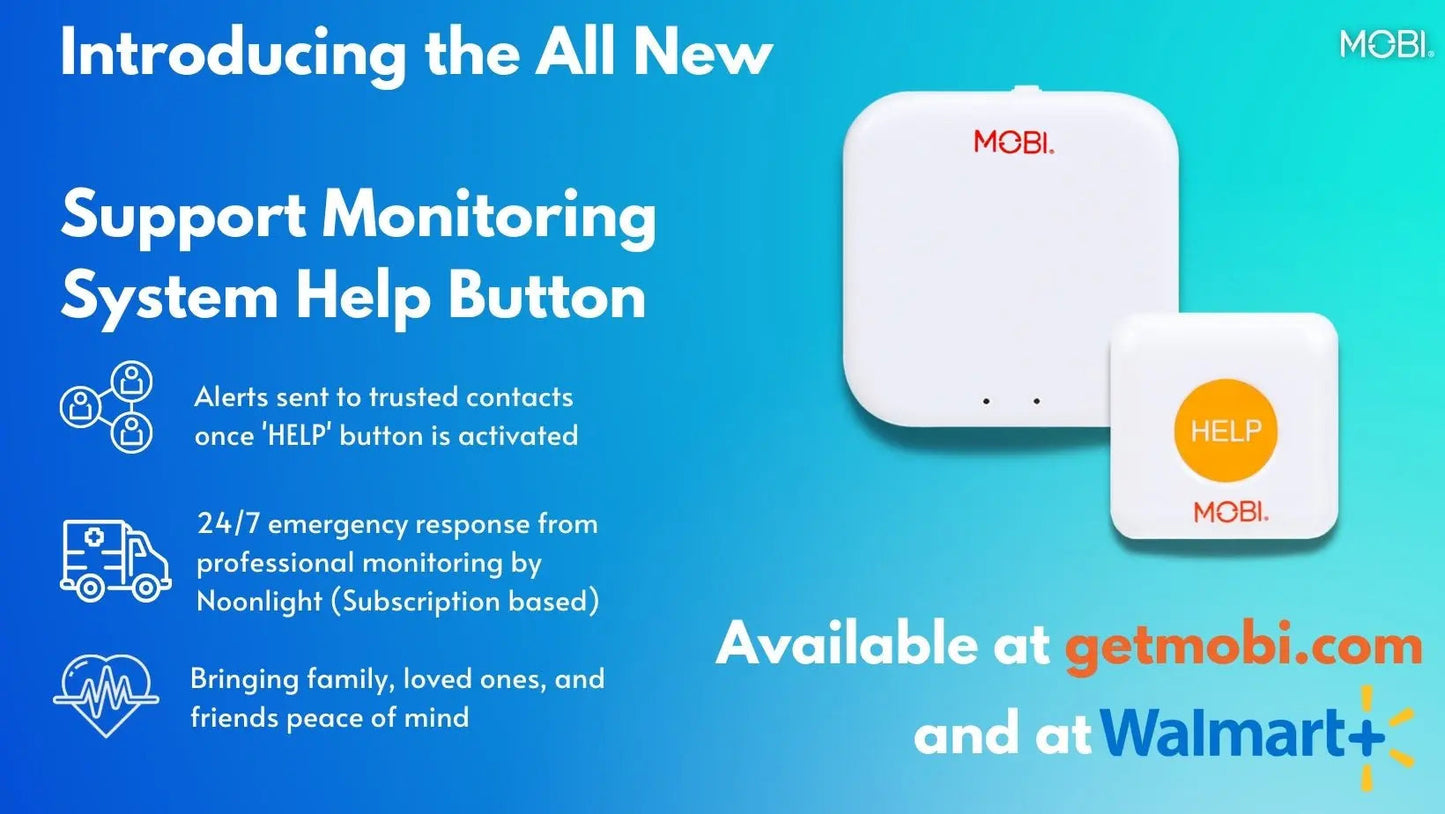 MOBI SMART EMERGENCY ALERT SOS BUTTON