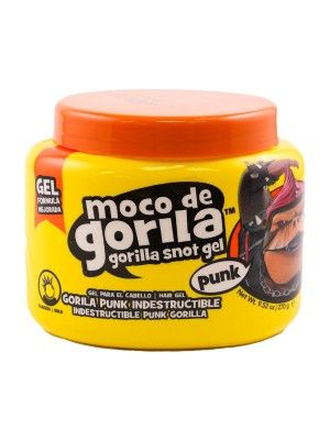 Moco De Gorila Snot Hair Gel Punk 2.82oz Tube (12in) Yellow