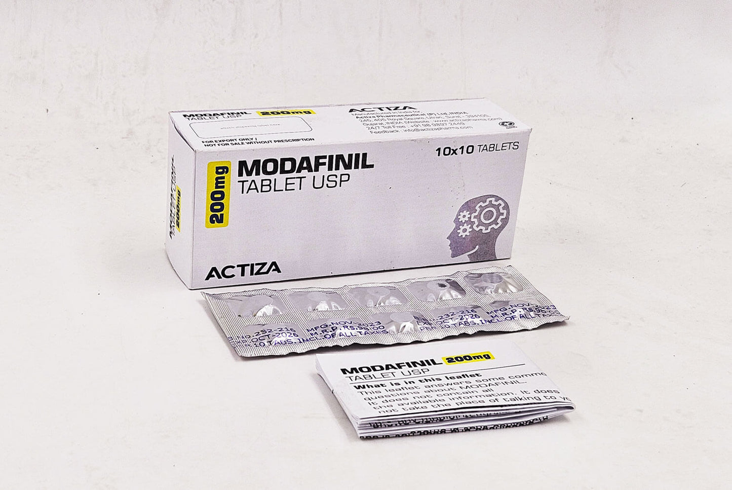 MODAFINIL TB 200MG 30          C4