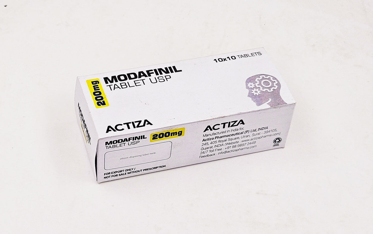 MODAFINIL TB 200MG 90 CPLT     C4