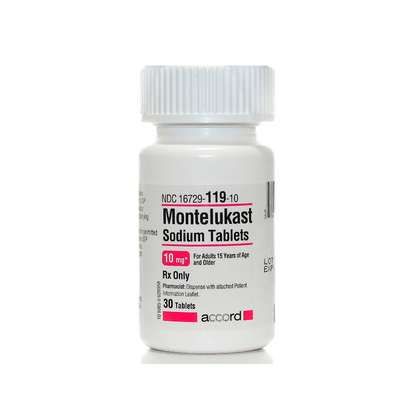 MONTELUKAST SODIUM TB 10MG 30