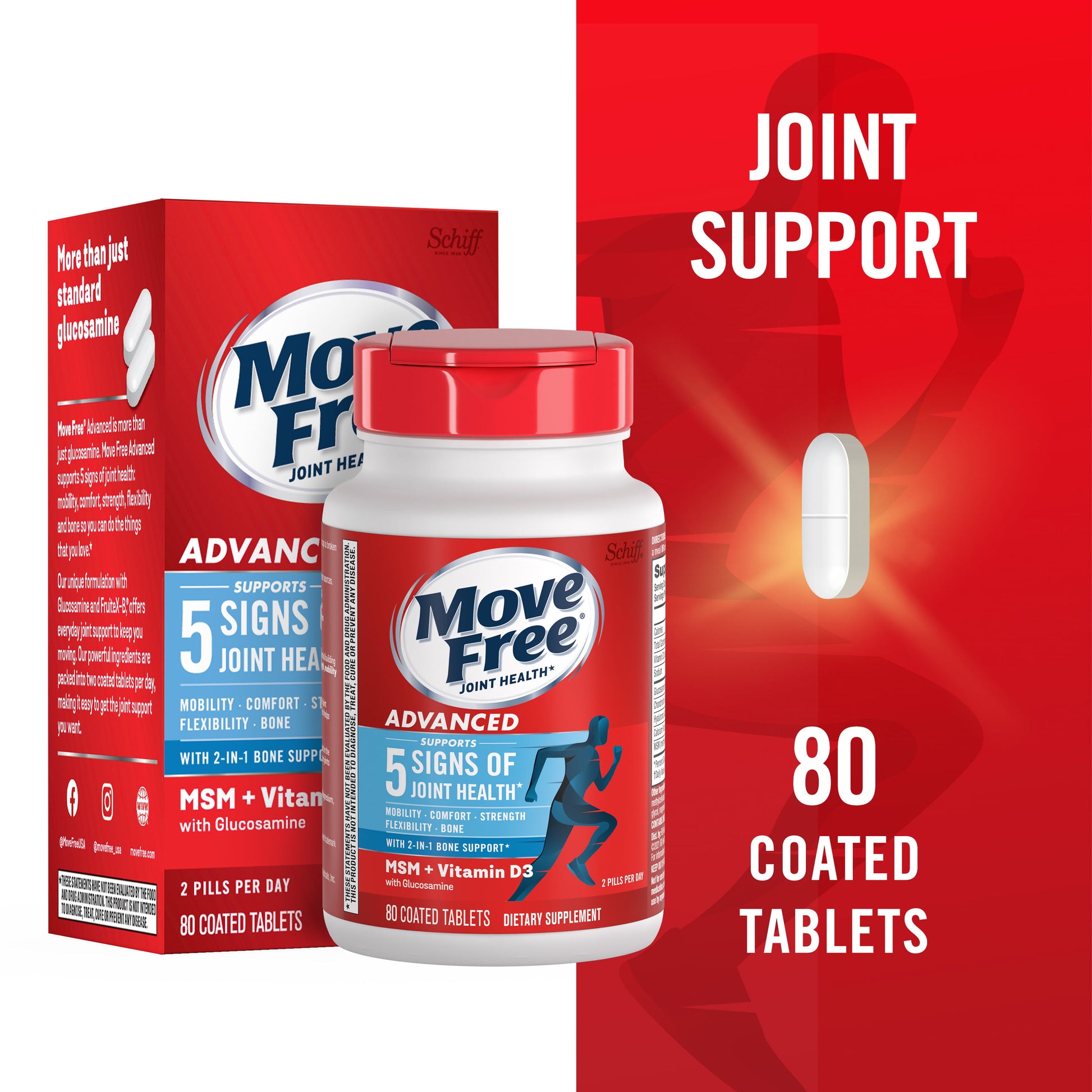 MOVE FREE ADVANCED TB 80 TS
