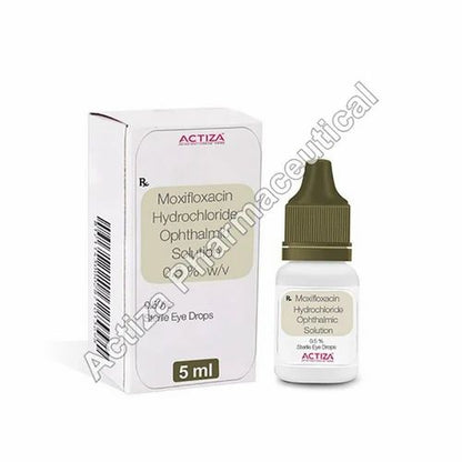 MOXIFLOXACIN HCL DR 0.5% 3ML OPTH