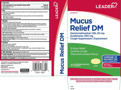 LDR MUCUS RLF D TB 600-60MG 36 ER