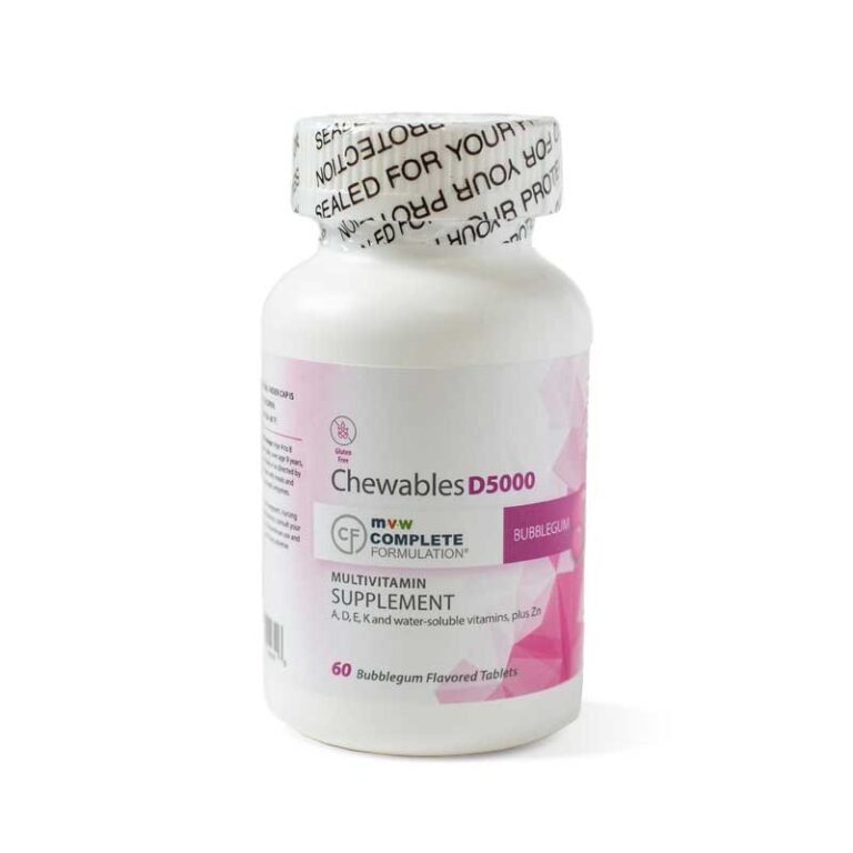 MULTIVIT BUBL GUM CHEWABLE TAB 60CT MVW
