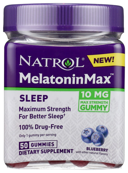 NATROL MELATONIN 10MG GUMMY 90CT