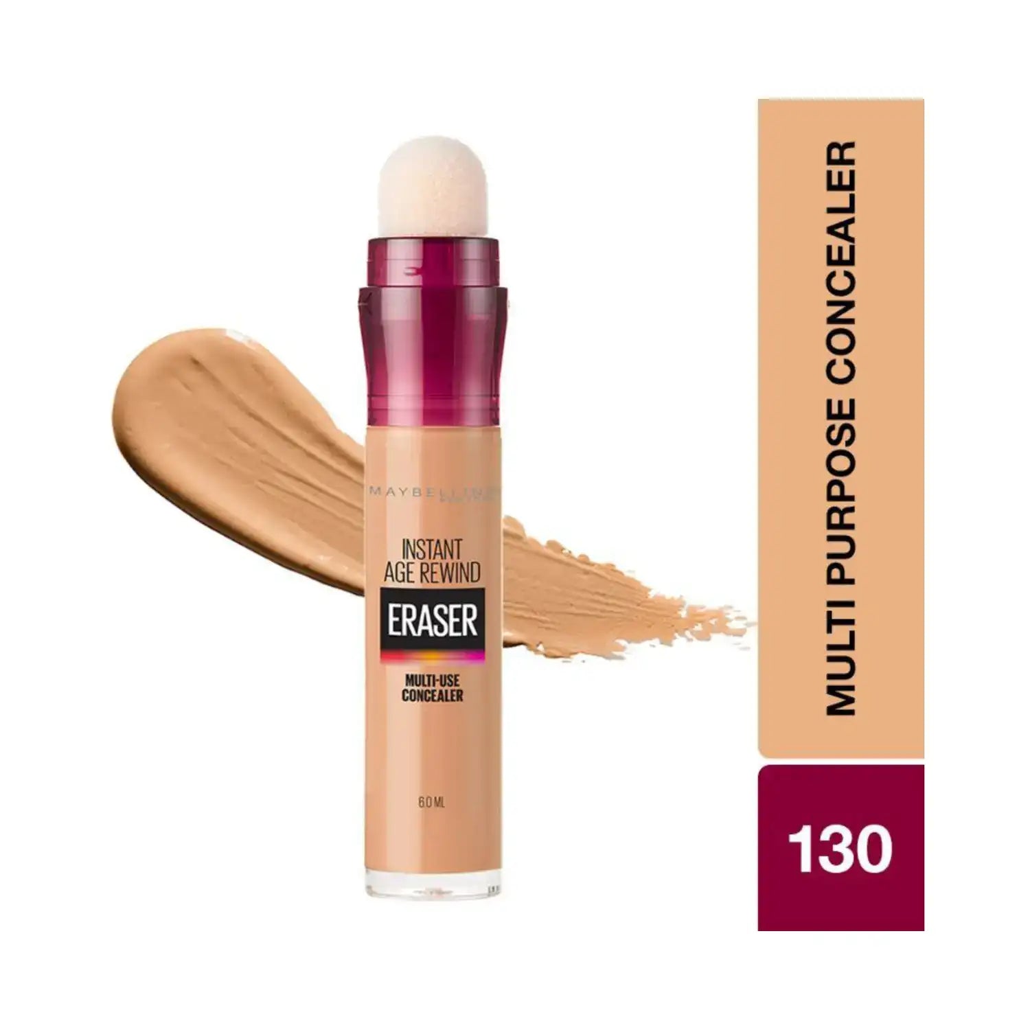 MAYBELLINE New York Instant Age Rewind Eraser Multi-Use Concealer, 146.5 Warm, 0.2 oz