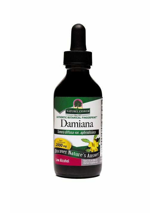 NATURE'S ANSWER DAMIANA LEAF,800MG