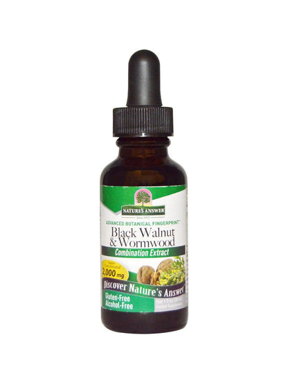 NATURE'S ANSWER AF BLACK WALNUT&WORMWOOD