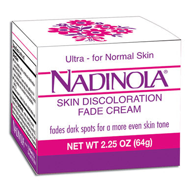 Nadinola Fade Cream Normal Skin With Vitamin-E 2.25oz
