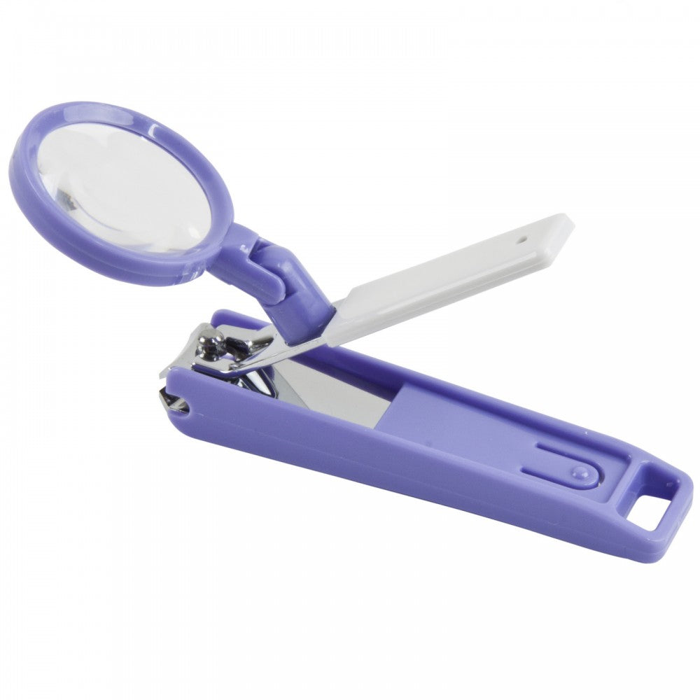 NAIL CLIPPER DELUXE W/MAGNIFIE