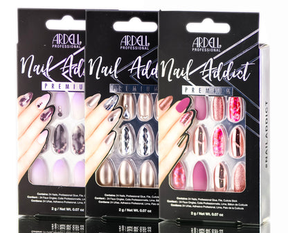 Ardell Nail Addict Sun Kissed Artificial Nail Set - Sun Dial