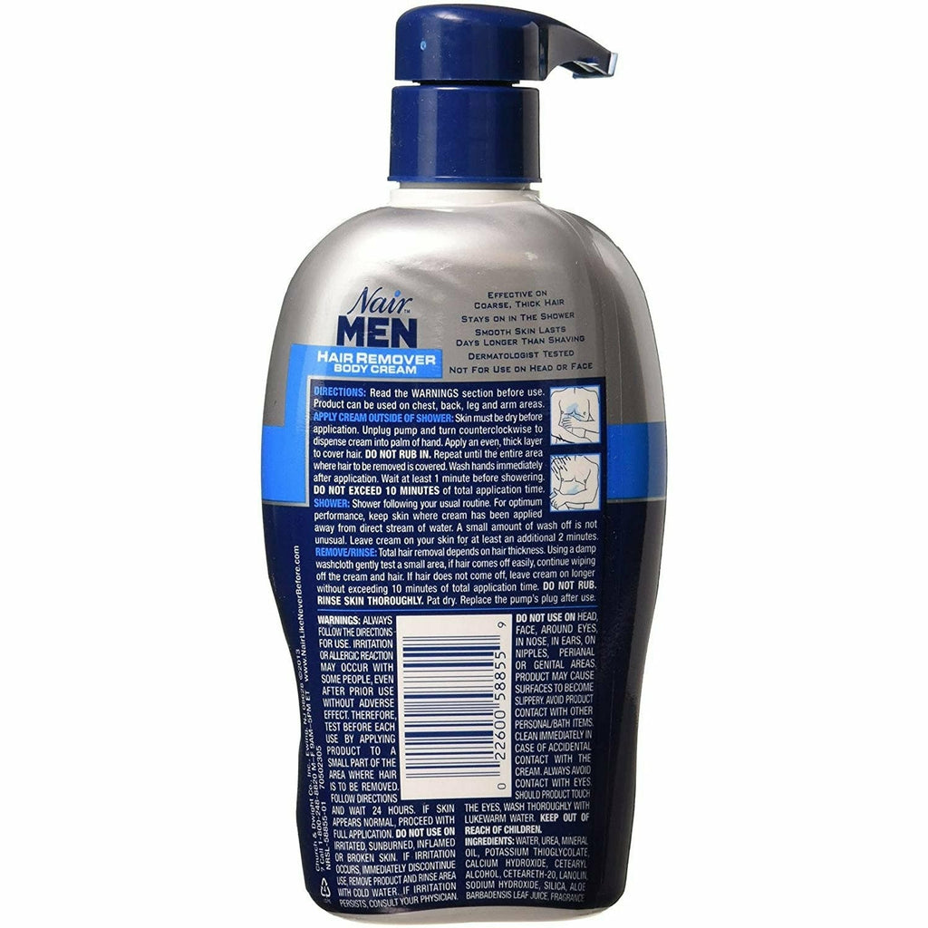NAIR FOR MEN CR12OZ BODY HAIR RMVR