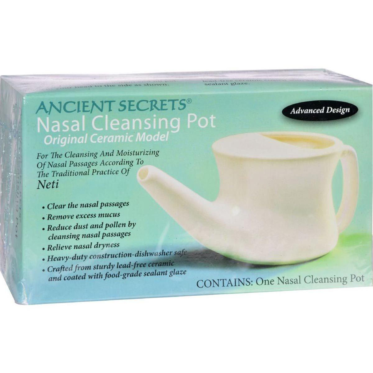 ANCIENT SECRETS NASAL CLEANSING POT
