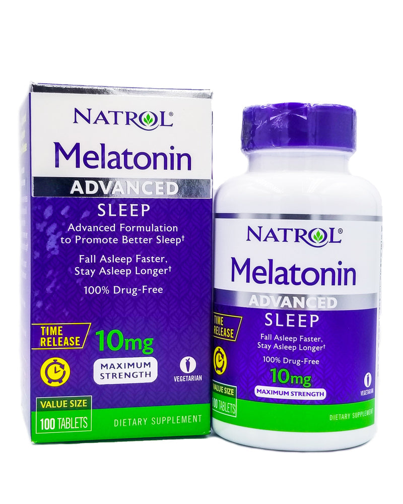 NATROL MELATONIN POUCH 5 MG GMY 10CT