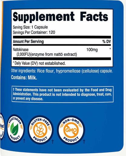 NATTOKINASE,2000 FUS