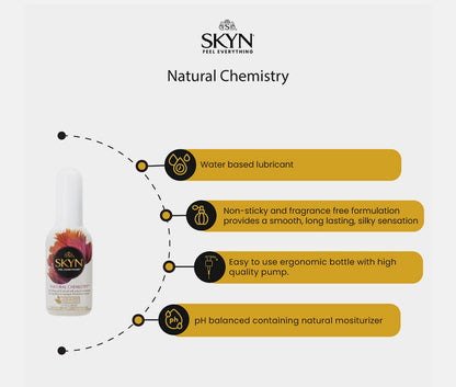 SKYN NATURAL CHEMISTRY LUBRICANT 2.7OZ