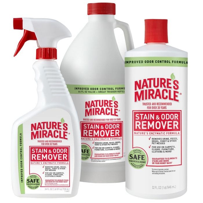 Nature's Miracle Unscented Stain and Odor Remover for Dogs