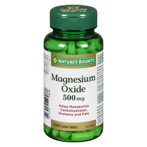 NB MAGNESIUM OXIDE TB 500MG 100
