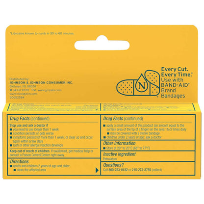 NEOSPORIN PLUS LIDOCAINE ONT 0.5 OZ