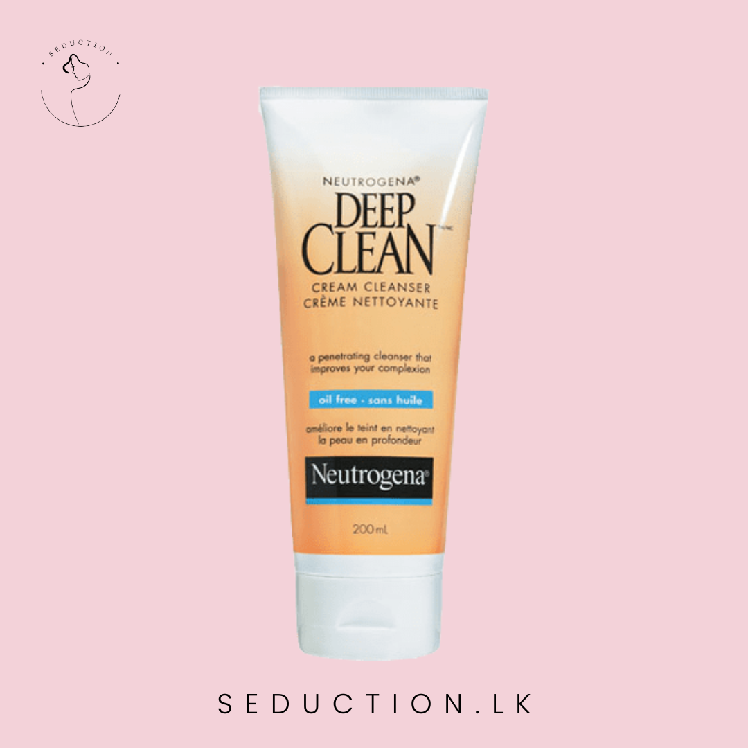 Neutrogena Deep Clean Cream Cleanser Tube 7oz