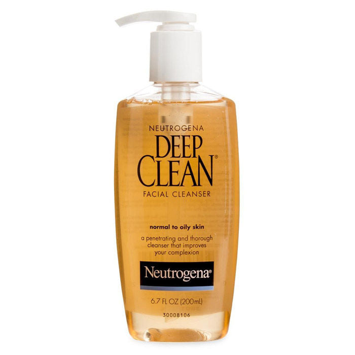 Neutrogena Deep Clean Facial Cleanser Pump 6.7oz