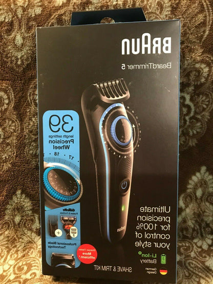 Braun Trimmer Beard + Head 20 Settings