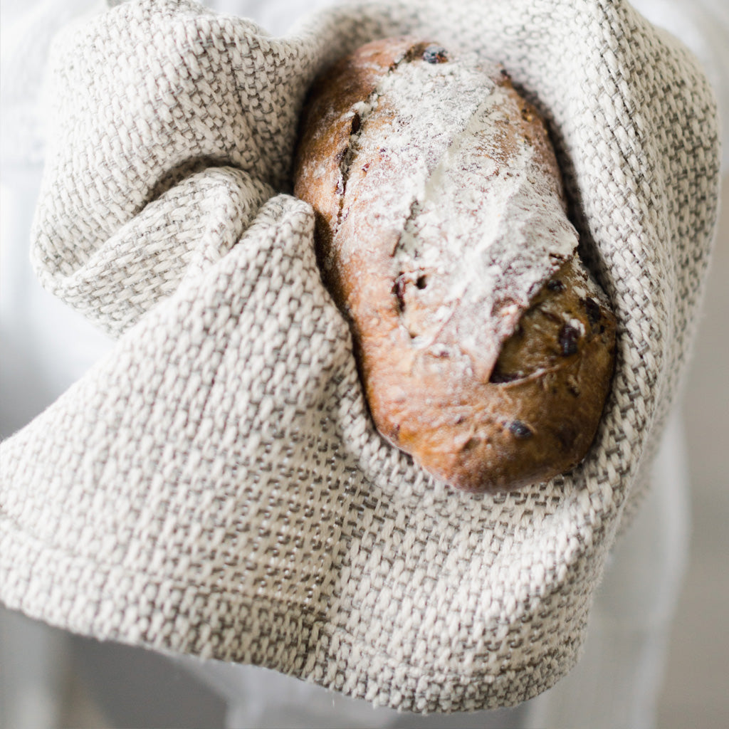 MÜkitchen Basket Weave Towel - 20 x 30", Gray