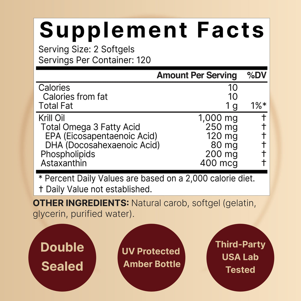 Krill Oil 1000Mg