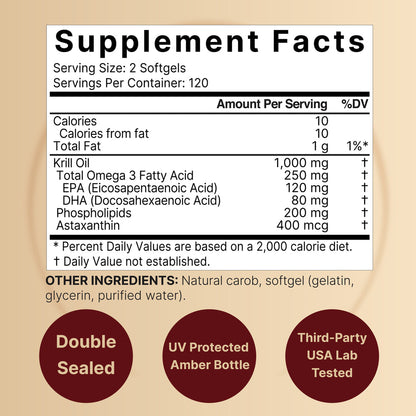 Krill Oil 1000Mg