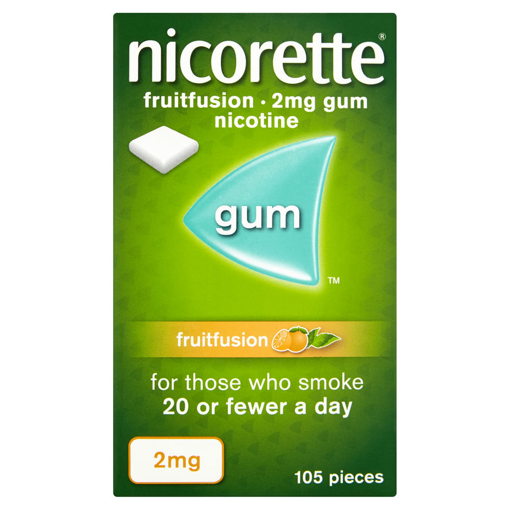 GNP NICOTINE 2MG COATED FRUIT GUM 100CT