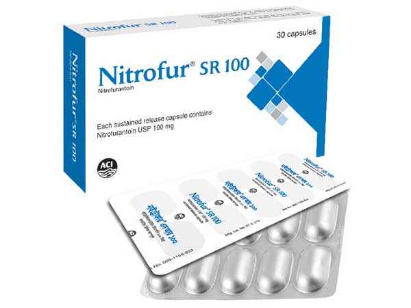 NITROFUR MAC CP 100MG 100