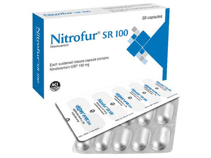 NITROFUR MAC CP 100MG 100