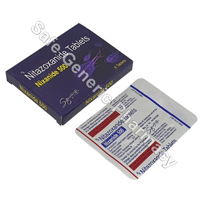 NITAZOXANIDE TB 500MG 6