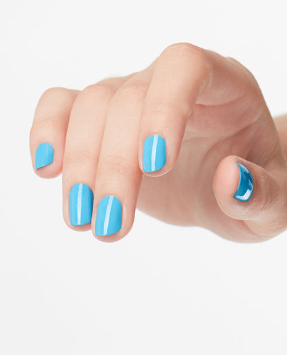 OPI Nail Lacquer - No Room for the Blues, 0.5 fl oz