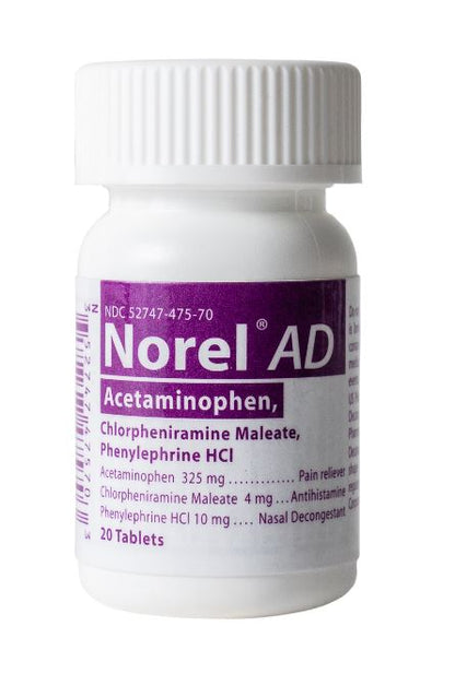 NOREL AD TB 10-4-325MG 20