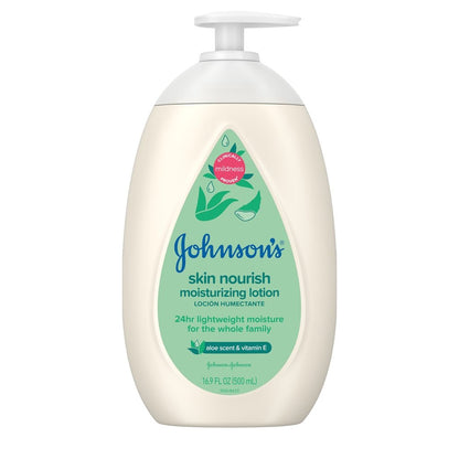 Johnsons Skin Nourish Lotion Shea & Cocoa Butter 16.9oz