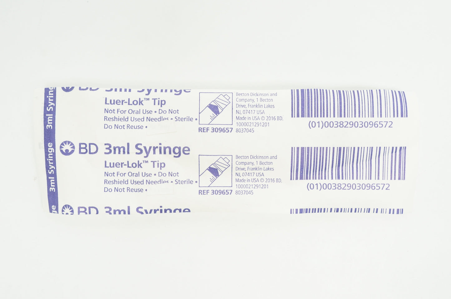 BD SY 3ML LL 200 309657