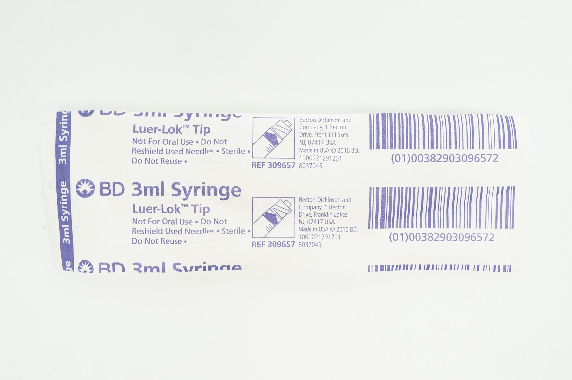 BD SY 3ML LL 200 309657