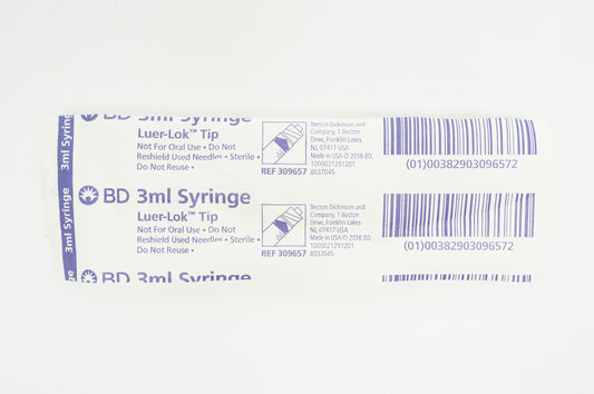 BD SY 3ML LL 200 309657