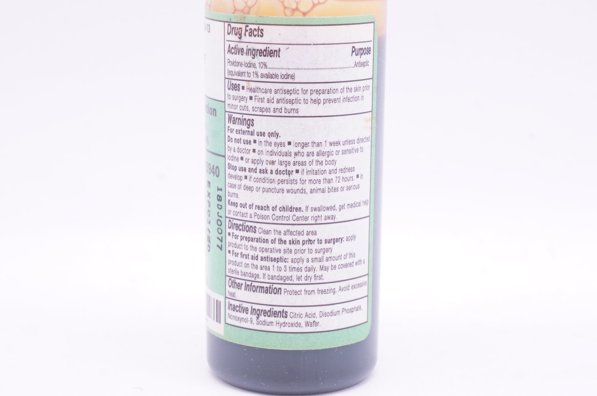 PVP PREP SOL PROVIDONE-IODINE 10% 4OZ